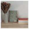 Pochette fleurs kaki 1 Pochette à livre broché fleurs kaki
