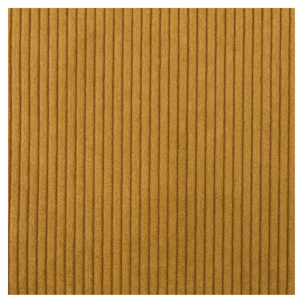 Velours côtelé ocre