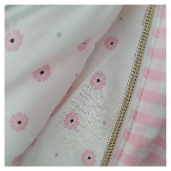 Banane vichy rose tendre