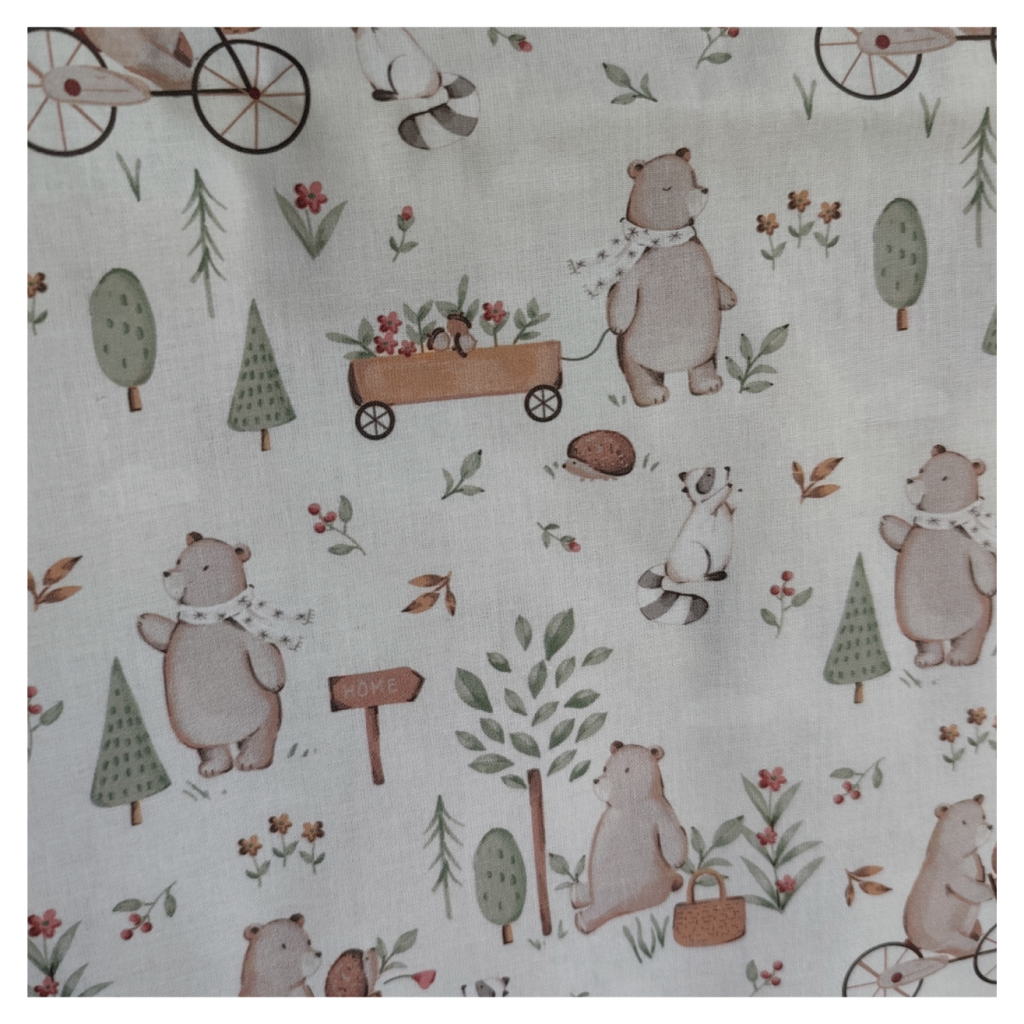 Coton ours brun