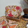 Trousse make-up coton Chloé et coton enduit